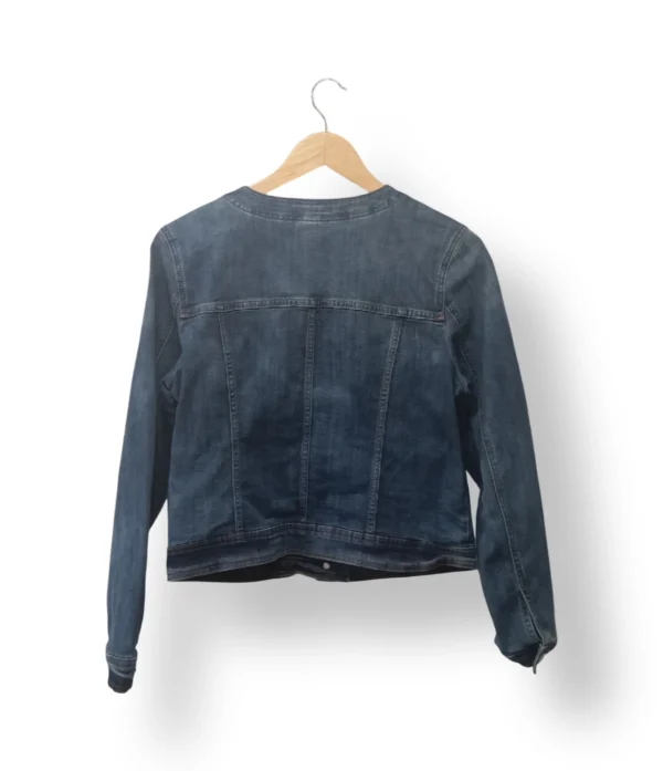 Chaqueta de mezclilla sin cuello Street One – Talla M