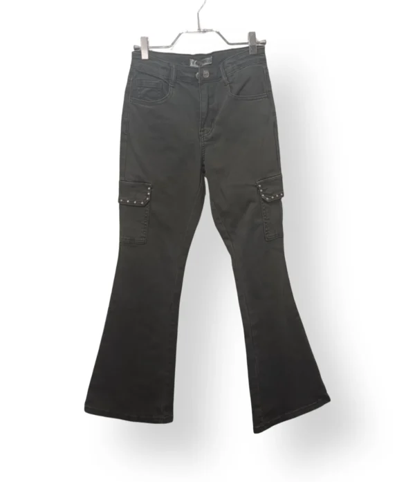 Pantalón cargo acampanado ELV – Talla 12 años