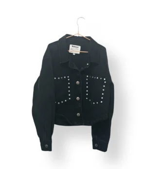 Chaqueta de mezclilla con tachas Redwood – Talla 12 años
