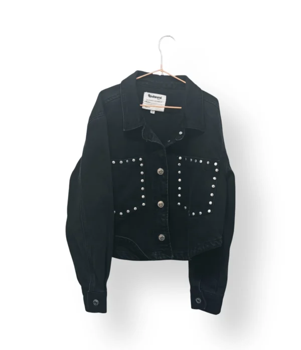 Chaqueta de mezclilla con tachas Redwood – Talla 12 años