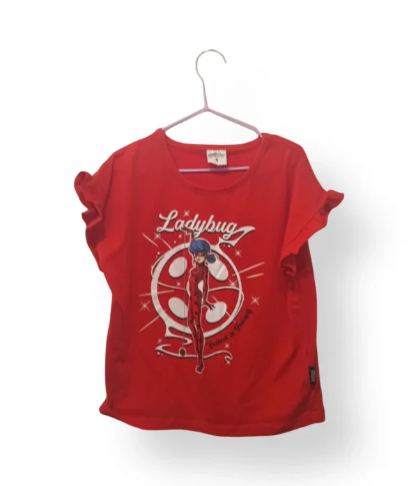 Polera Miraculous Ladybug – Talla 8 años