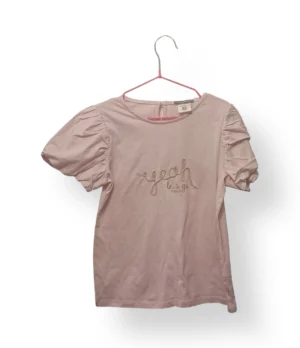 Polera con mangas recogidas Conglio – Talla 10 años