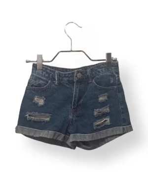 Short de mezclilla rasgado ELV Denim – Talla 10 años