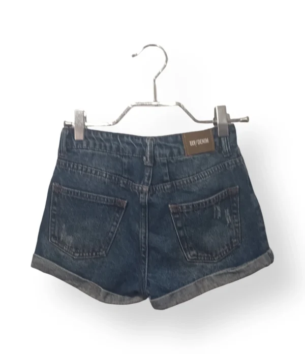 Short de mezclilla rasgado ELV Denim – Talla 10 años