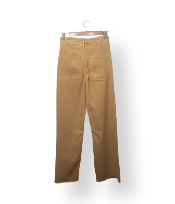 Jeans wide leg mostaza Zara – Talla 36