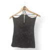 Top Negro con Brillos – Talla S