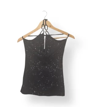 Top Negro con Brillos – Talla S