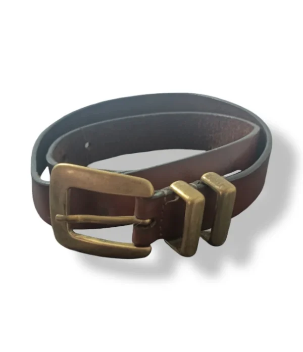 Cinturón de Cuero Café – Talla M